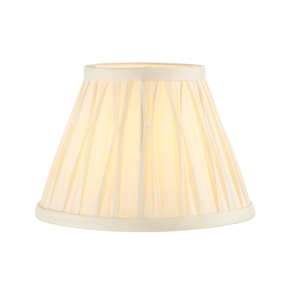 Endon Lighting 94351 Chatsworth 1Lt Shade Ivory Silk