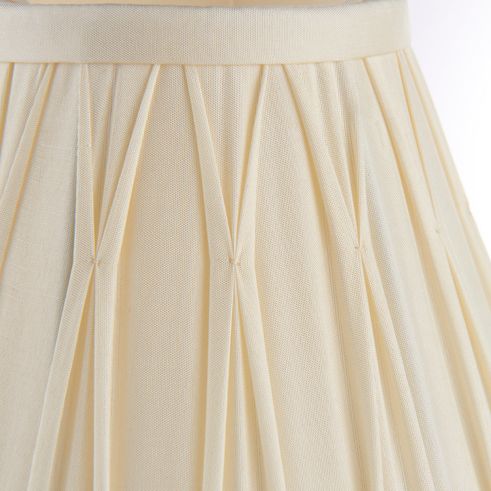 Endon Lighting 94351 Chatsworth 1Lt Shade Ivory Silk
