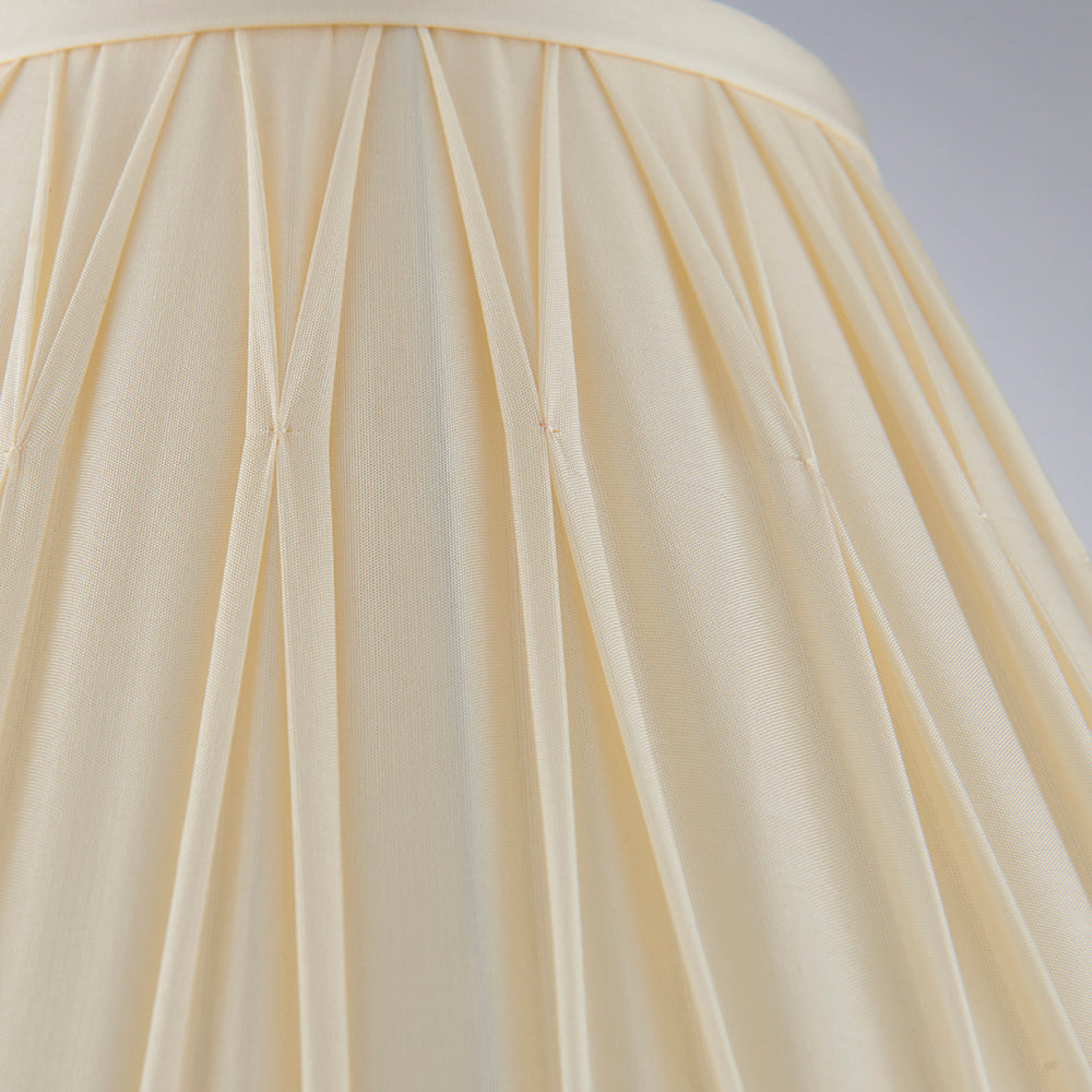 Endon Lighting 94352 Chatsworth 1Lt Shade Ivory Silk
