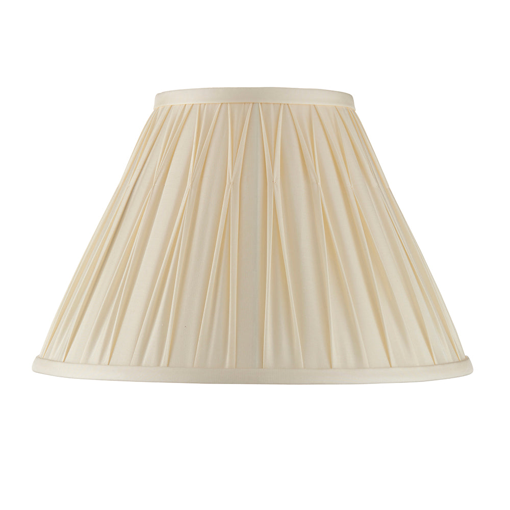 Endon Lighting 94352 Chatsworth 1Lt Shade Ivory Silk