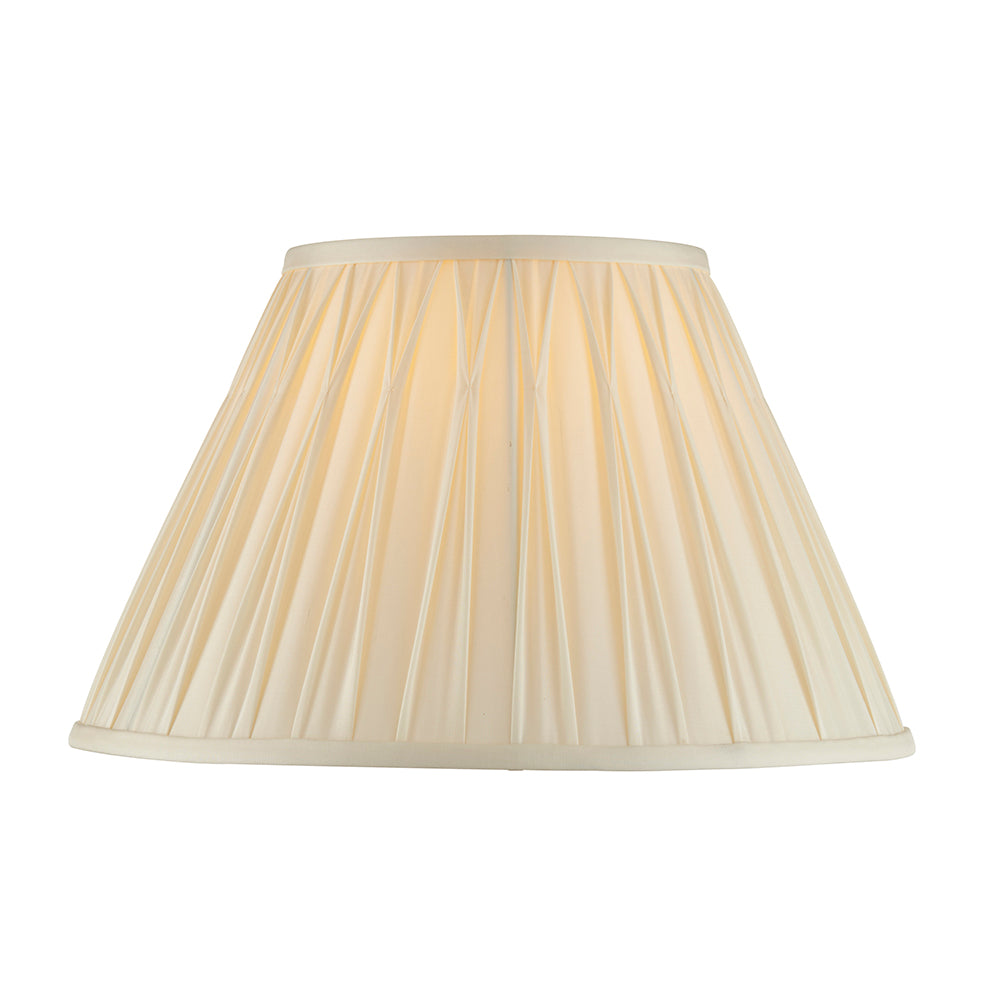 Endon Lighting 94353 Chatsworth 1Lt Shade Ivory Silk