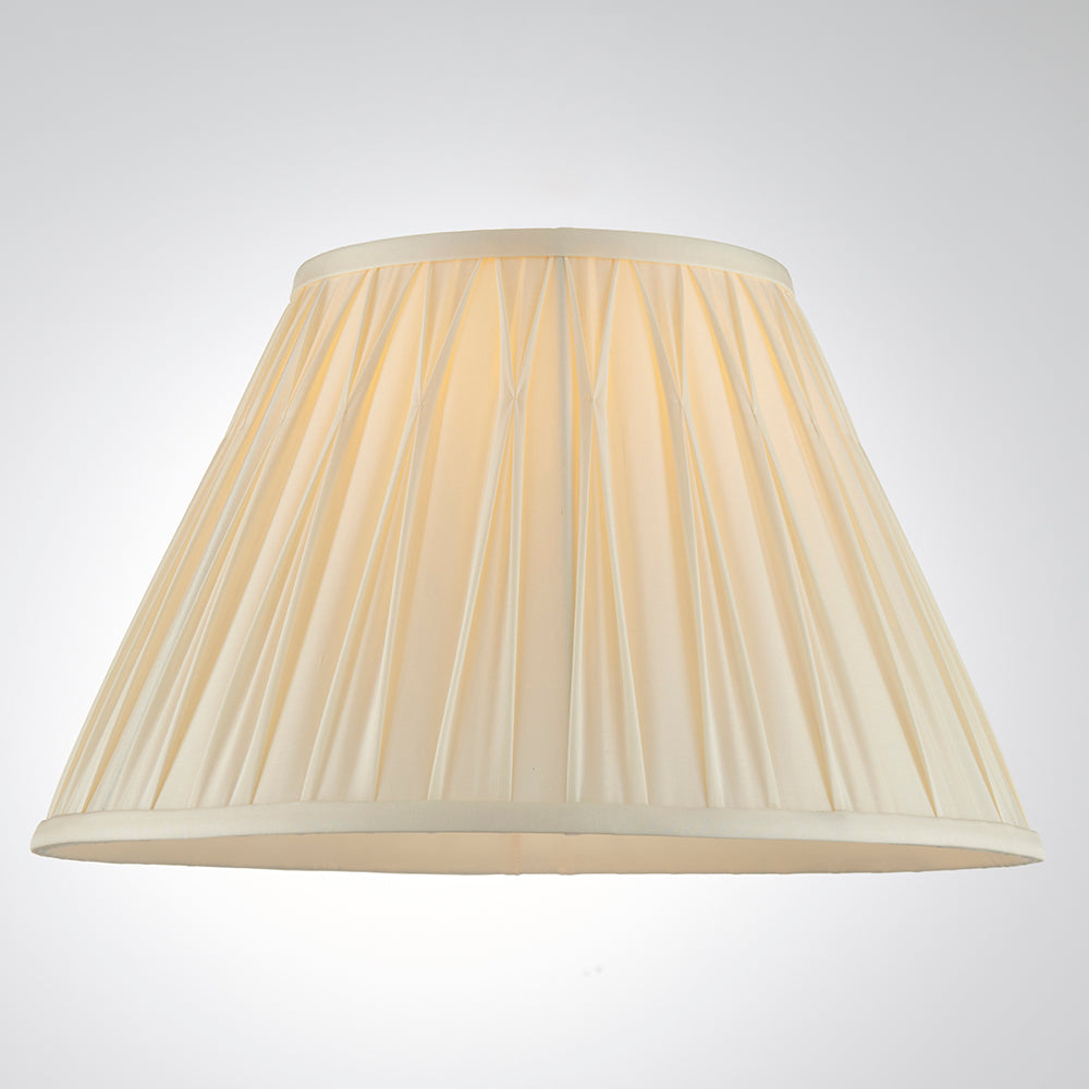 Endon Lighting 94353 Chatsworth 1Lt Shade Ivory Silk