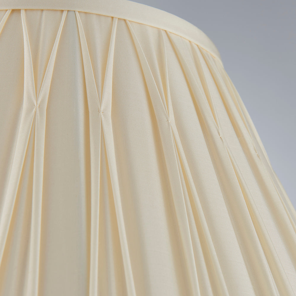 Endon Lighting 94353 Chatsworth 1Lt Shade Ivory Silk