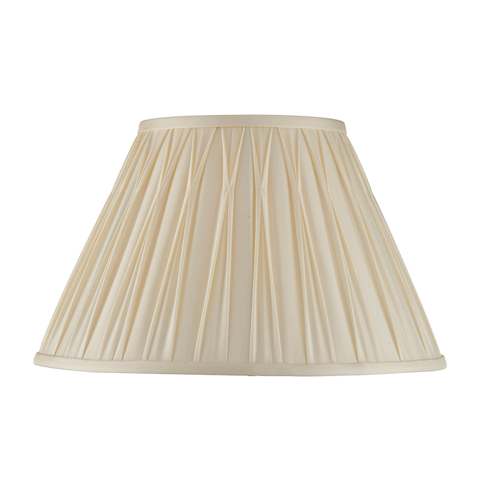 Endon Lighting 94353 Chatsworth 1Lt Shade Ivory Silk