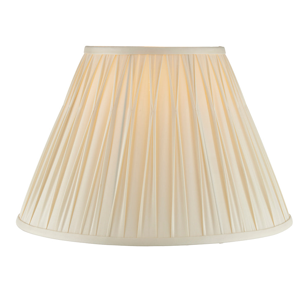 Endon Lighting 94354 Chatsworth 1Lt Shade Ivory Silk