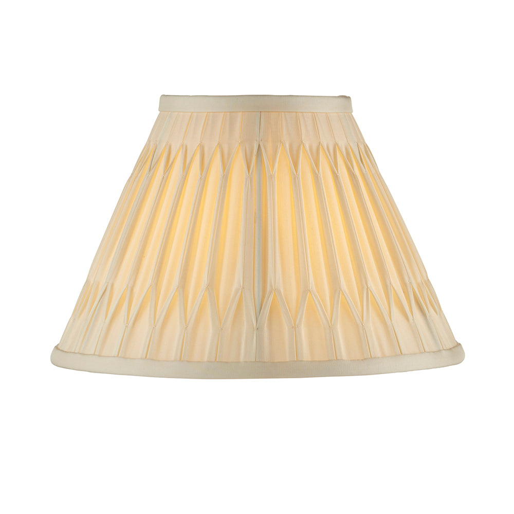 Endon Lighting 94355 Chatsworth 1Lt Shade Ivory Silk