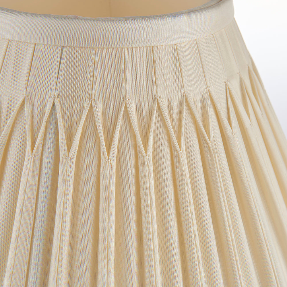 Endon Lighting 94355 Chatsworth 1Lt Shade Ivory Silk