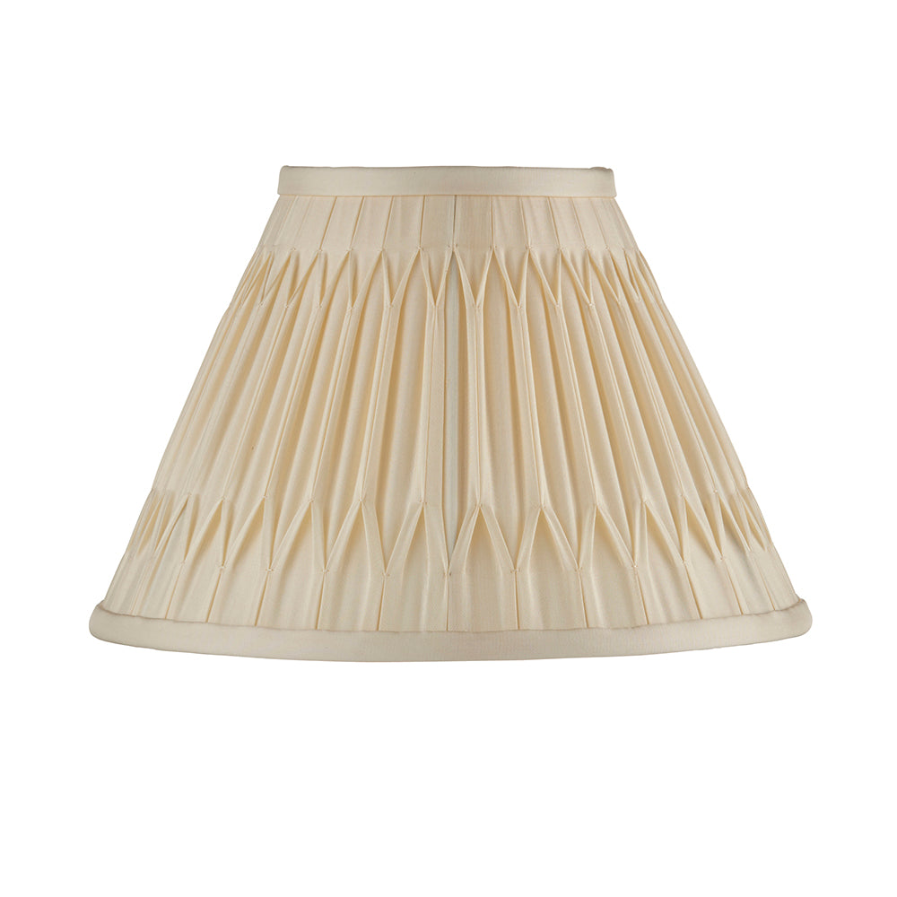 Endon Lighting 94355 Chatsworth 1Lt Shade Ivory Silk