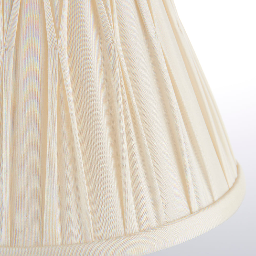 Endon Lighting 94362 Chatsworth 1Lt Shade Ivory Silk