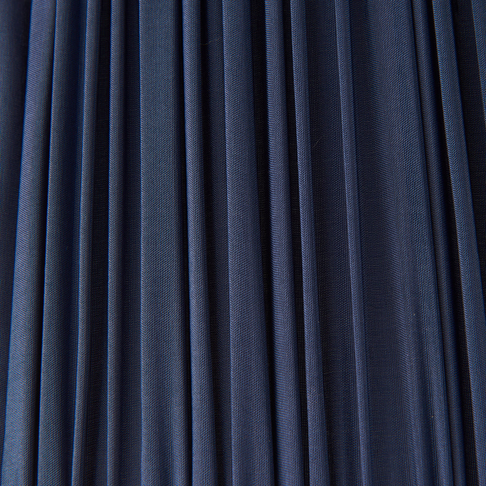 Endon Lighting 94384 Wentworth 1Lt Shade Midnight Blue Silk
