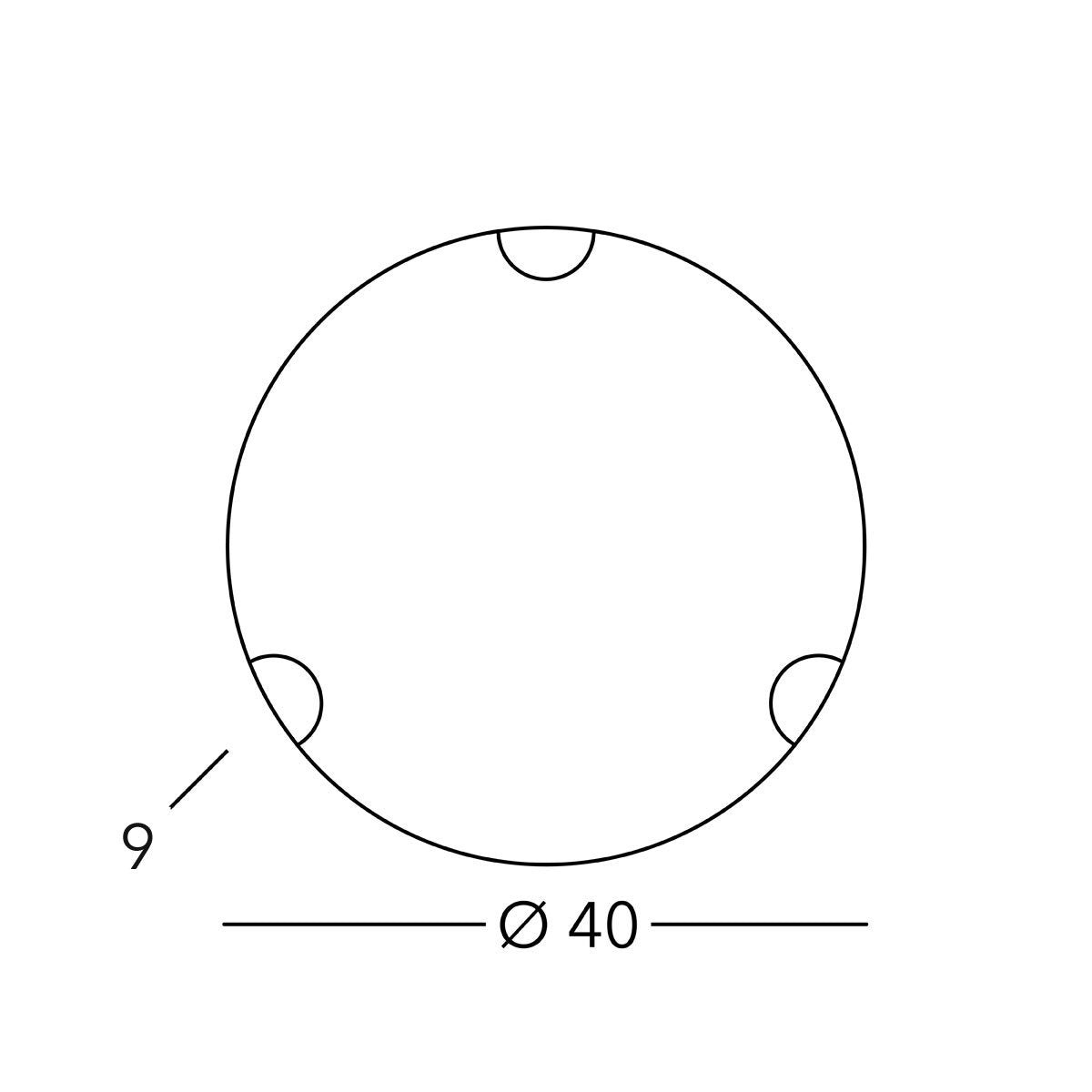 Kolarz A1306.12LED.5 MOON Ceiling Light