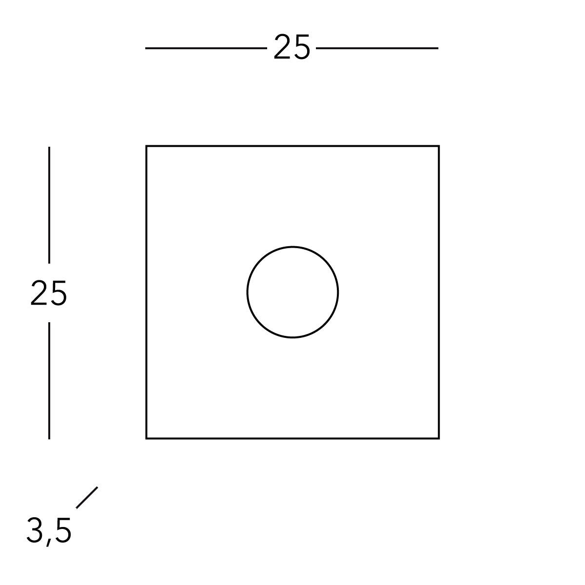 Kolarz A1337.11.1.Ag SQUARE Ceiling Light