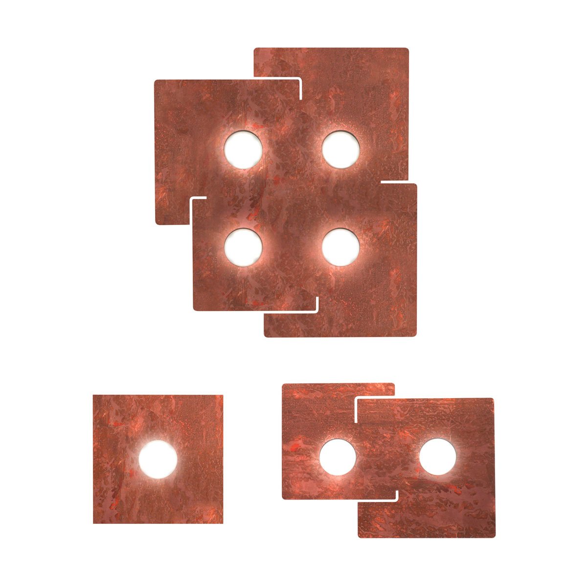 Kolarz A1337.12.1.VinCu SQUARE Ceiling Light