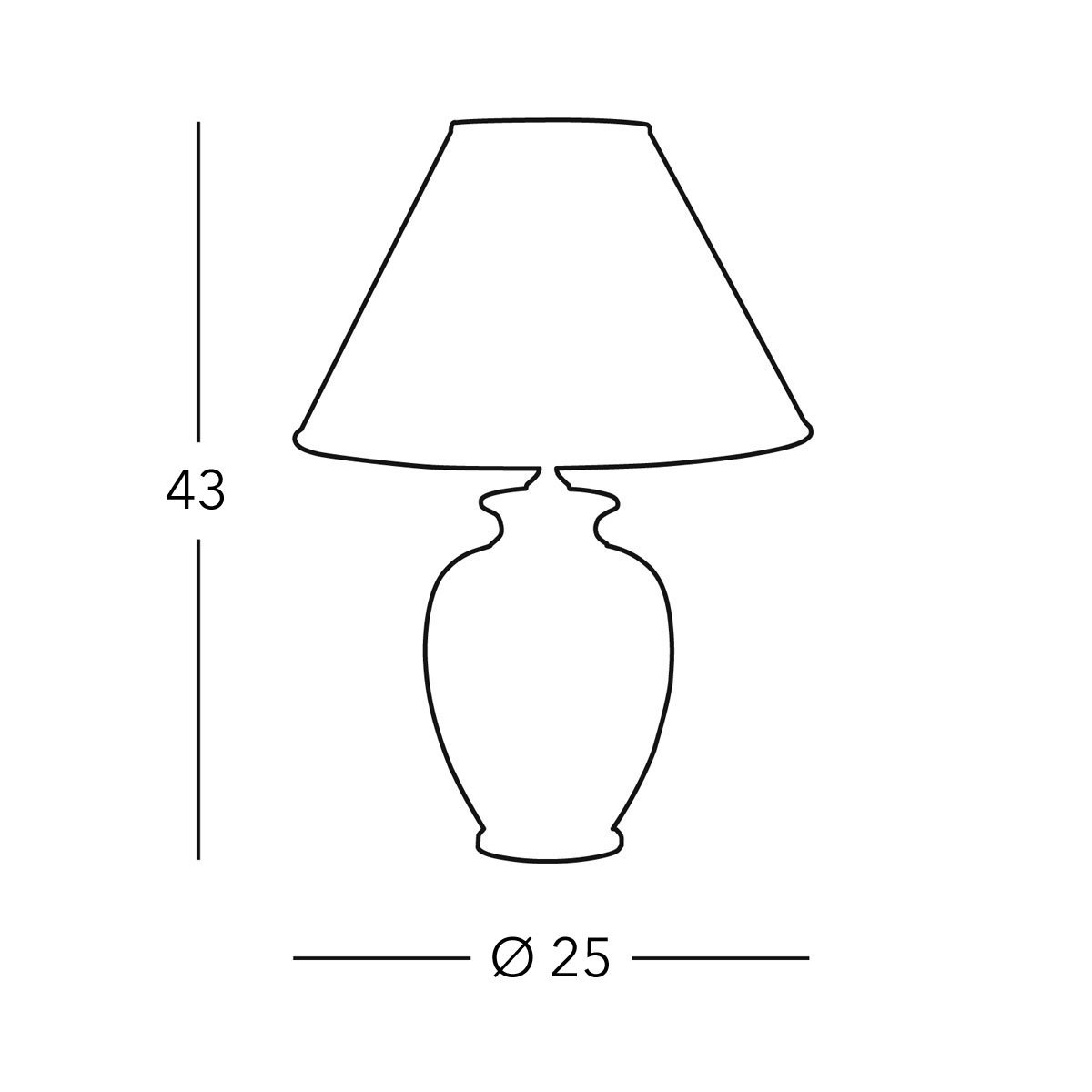 Kolarz A1340.70 CHIARA Table Light