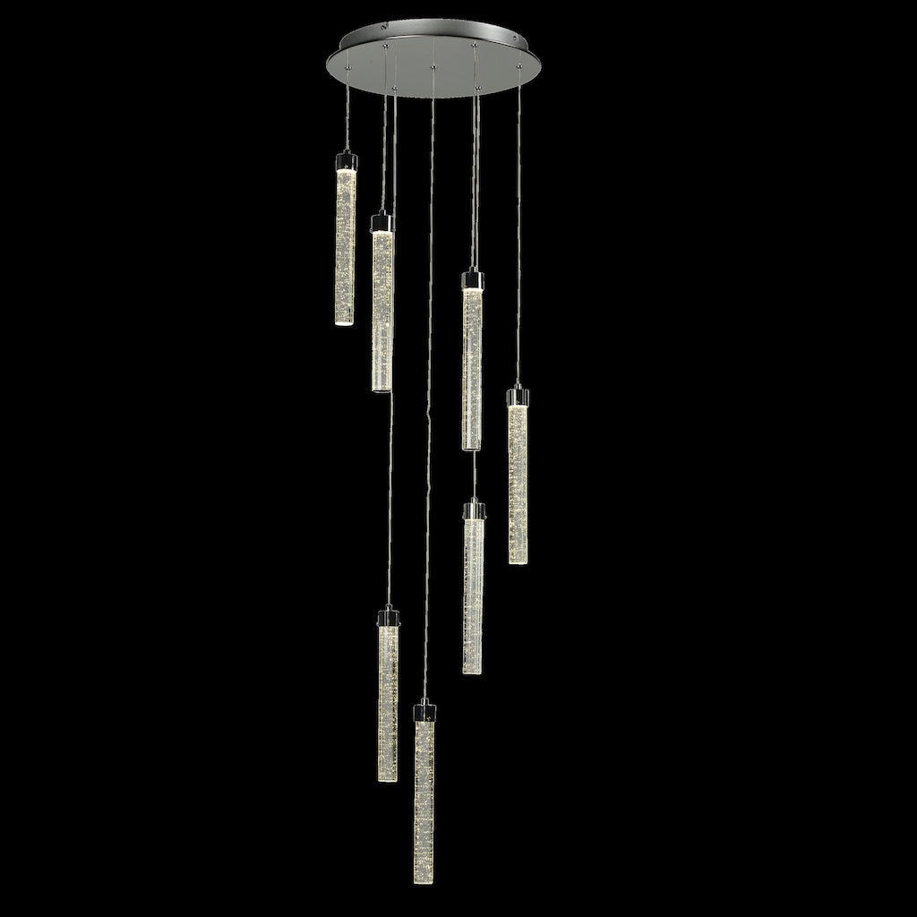 7 Light LED Pendant 3000K 7 x 3W Integrated LED