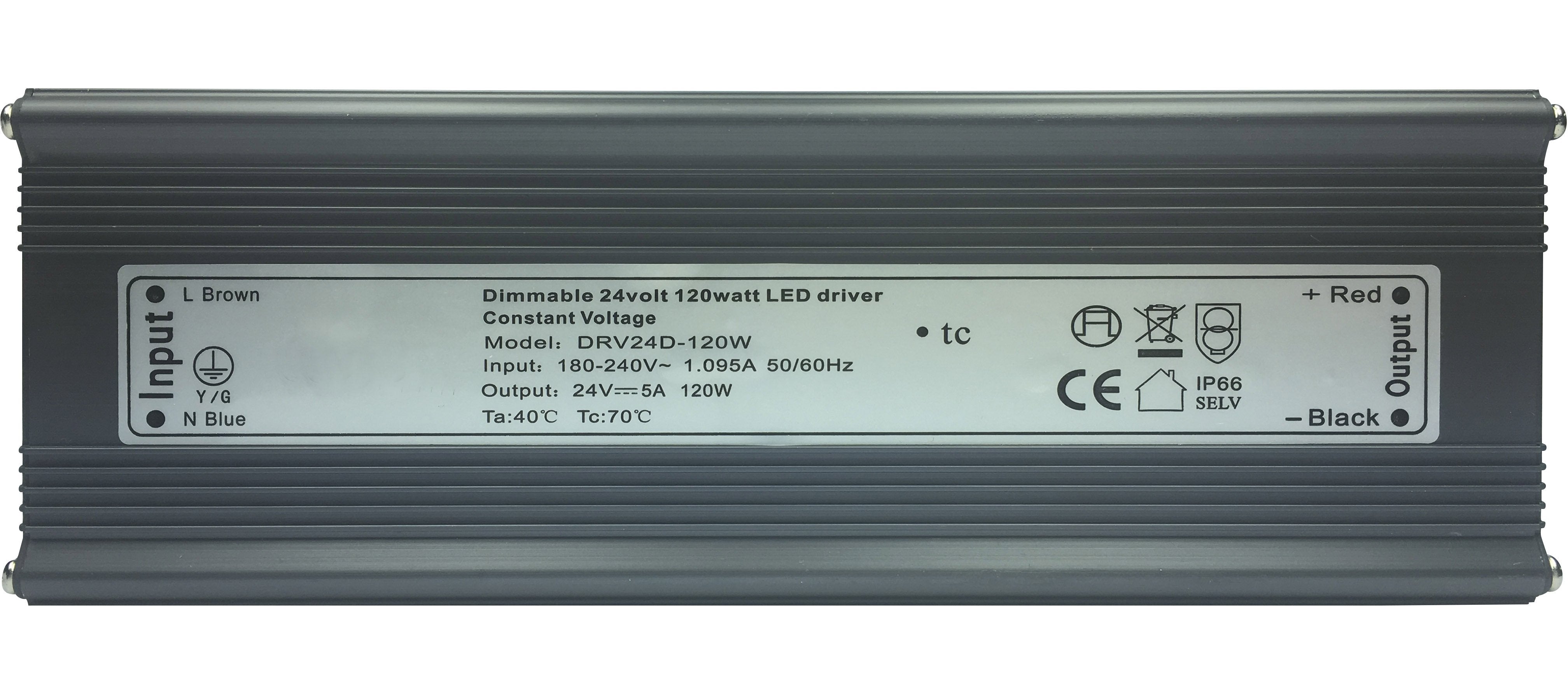 24V DIMMABLE 120W LED DRIVER