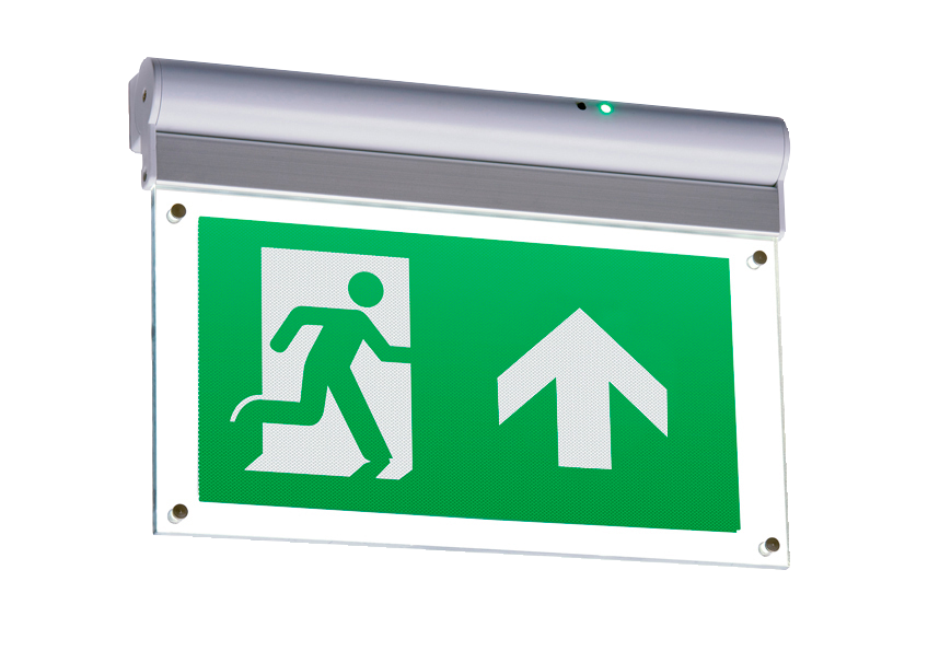 ML Accessories-EMXST 230V IP20 4W LED Self-Test Exit Sign