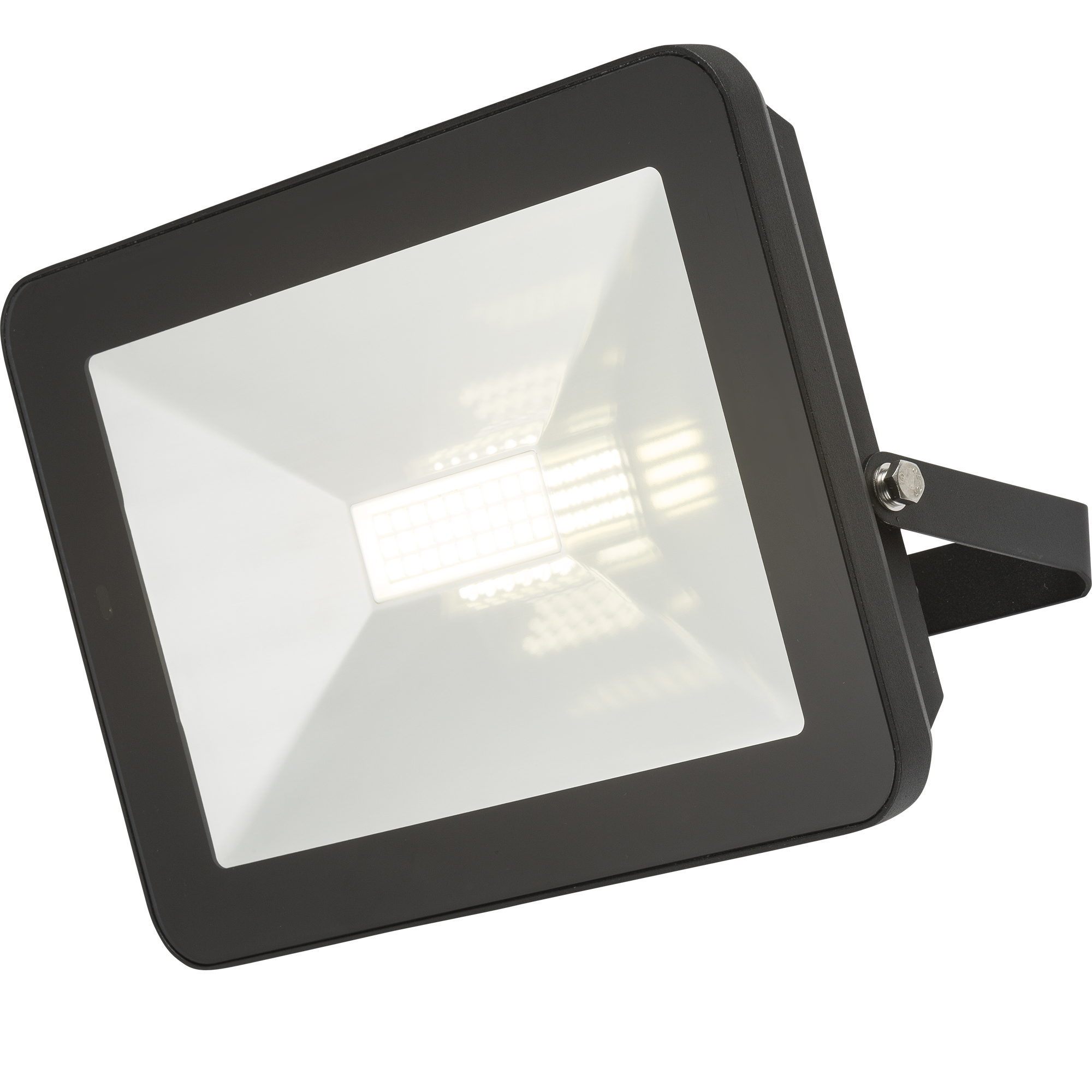 ML Accessories-FLF80M 230V IP65 80W LED Black Die-Cast Aluminium Floodlight with Microwave Sensor 4000K