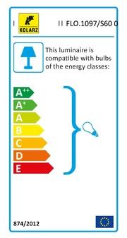 Kolarz FLO.1097/S60 03 T-BL GIOIOSA Pendant Light