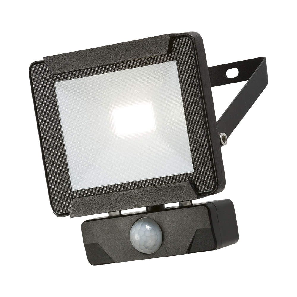 ML Accessories-FLR10P 230V IP65 10W LED Floodlight with PIR sensor 4000K