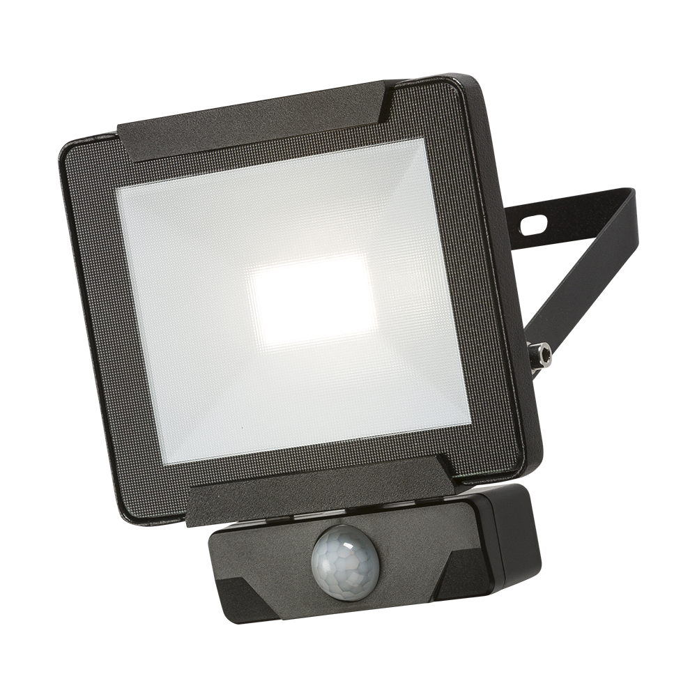 ML Accessories-FLR20P 230V IP65 20W LED Floodlight with PIR sensor 4000K