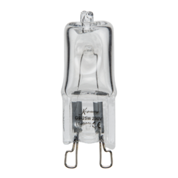 ML Accessories-G918W 240V G9 18W Double Fused Tungsten Halogen Energy Saver Lamp (Replaces 25W)