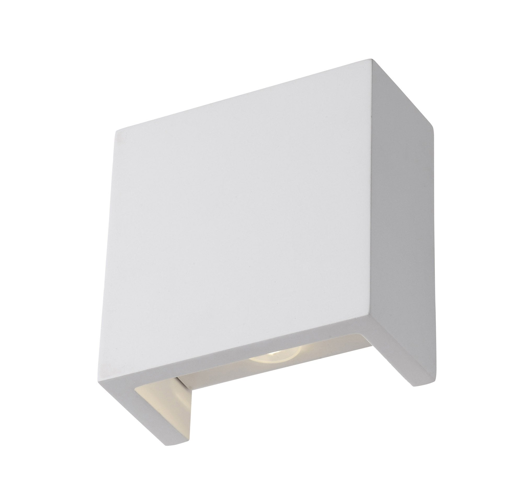 Gypsum square up & down wall LED light