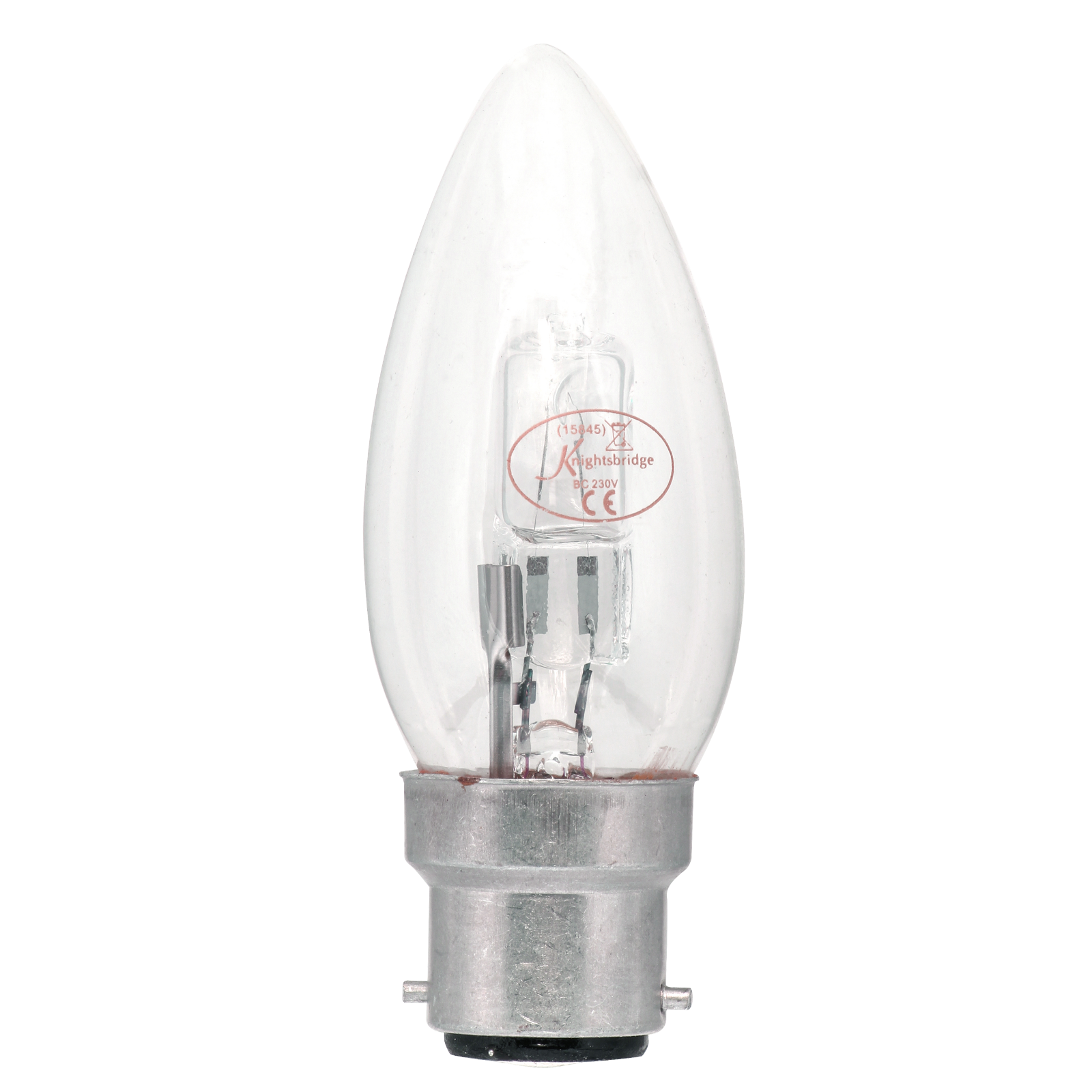 ML Accessories-HALO-C28BC 28W Halogen Energy Saving Clear Candle Lamp BC  (equivalent to 40W)