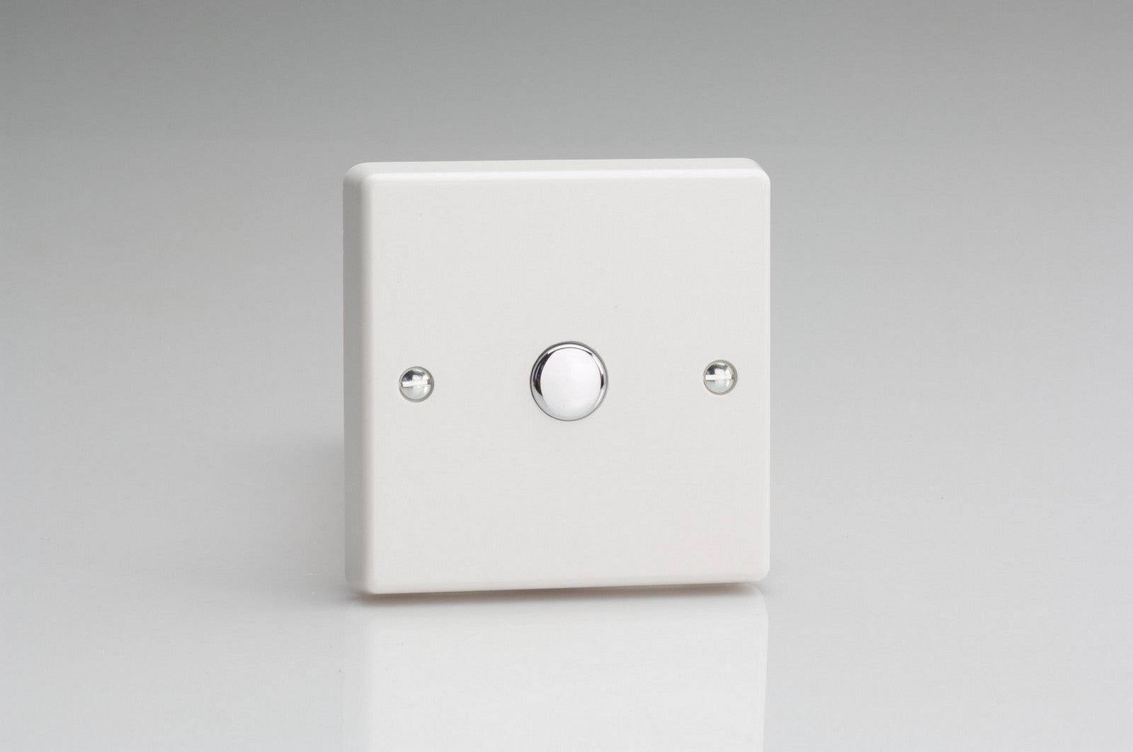 Varilight IQS001 White White Plastic 1-Gang Touch Control Dimming Slave for use with Master on 2-Way Circuits