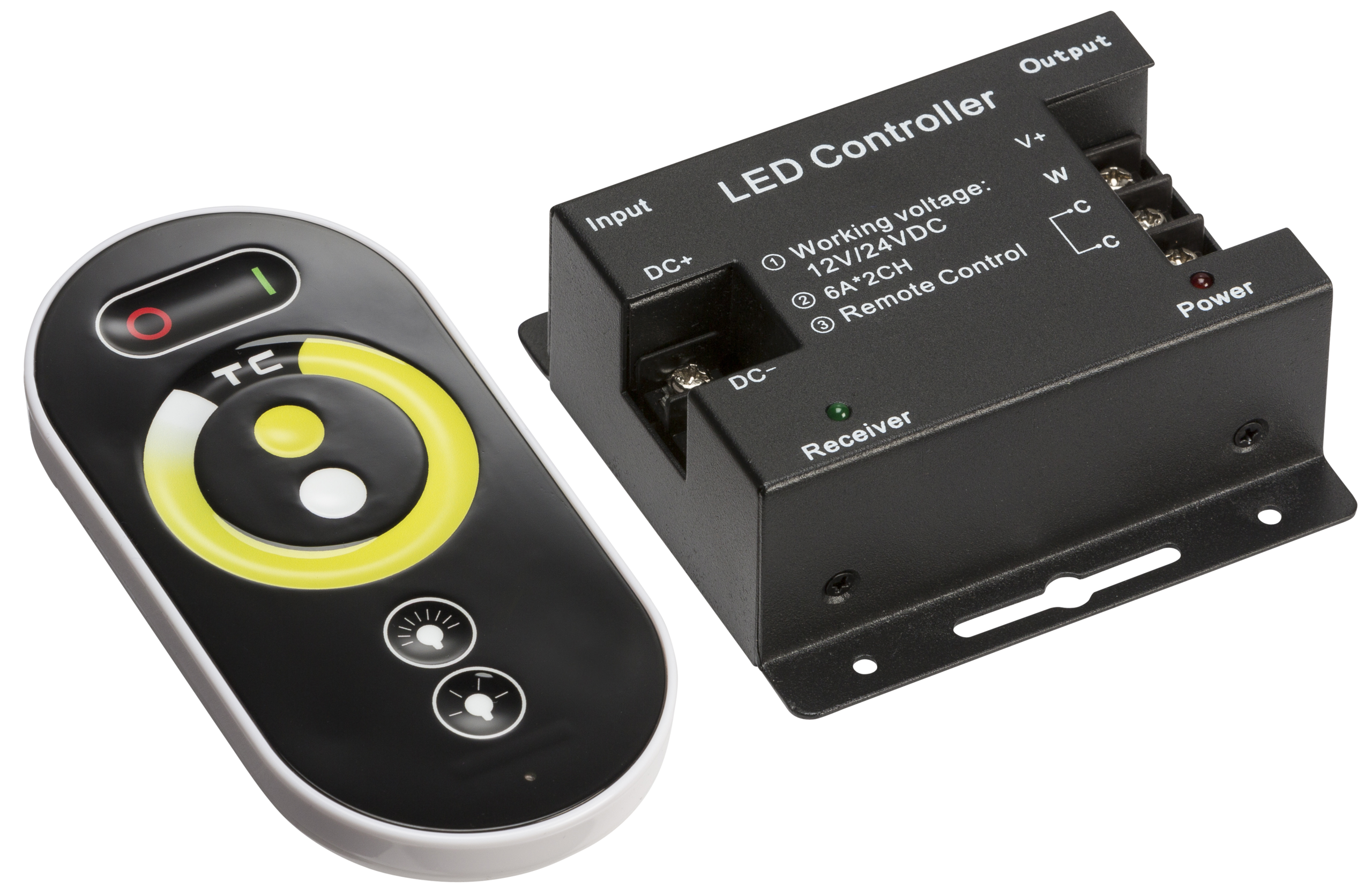 ML Accessories-LEDFR8 12V / 24V RF Controller and Touch Remote - CCT