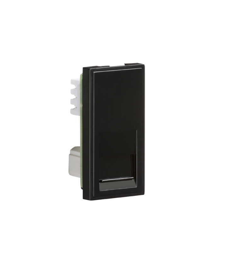 ML Accessories-NETBTSBK Telephone Secondary Outlet Module 25 x 50mm (IDC) - Black