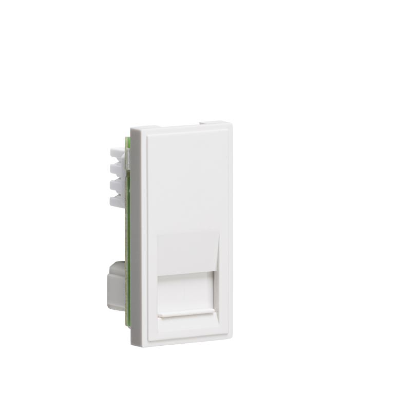 ML Accessories-NETBTSWH Telephone Secondary Outlet Module 25 x 50mm (IDC) - White