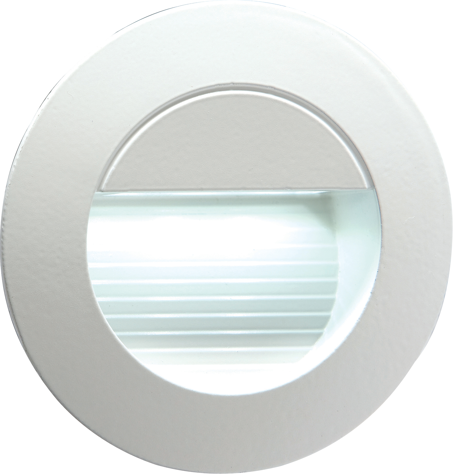ML Accessories-NH020W 230V IP54 Recessed Round Indoor/Outdoor LED Guide/Stair/Wall Light White LED