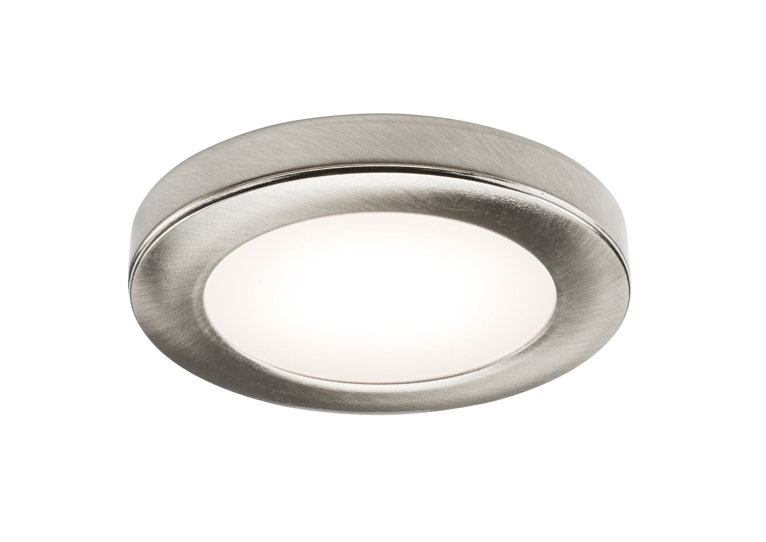 ML Accessories-UNDK3BCWW UNDKIT Single 2.5W LED Dimmable Under Cabinet Light in Brushed Chrome - 3000K