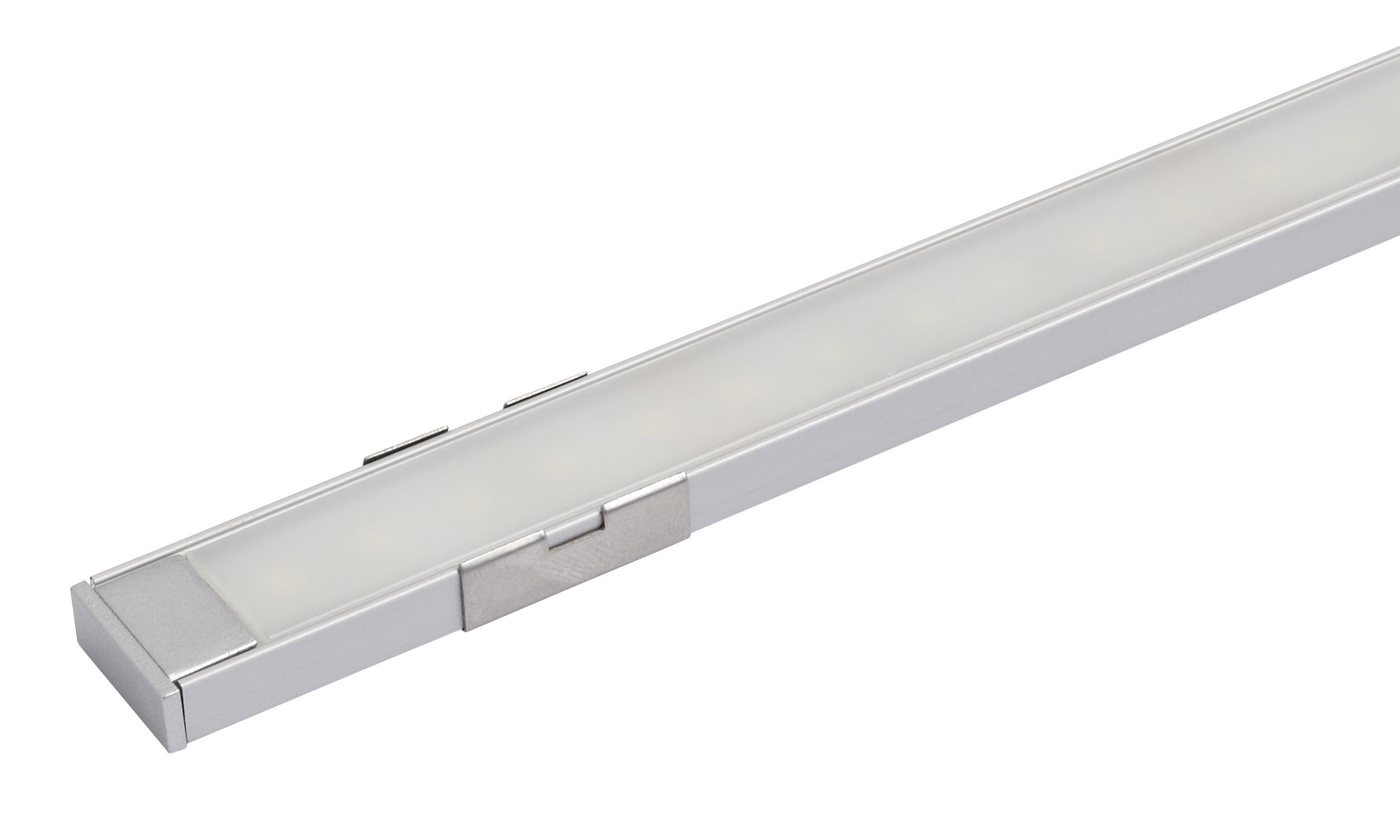 US SURFACE MOUNTED PROFILE 2M LENGTH WITH DIFFUSER