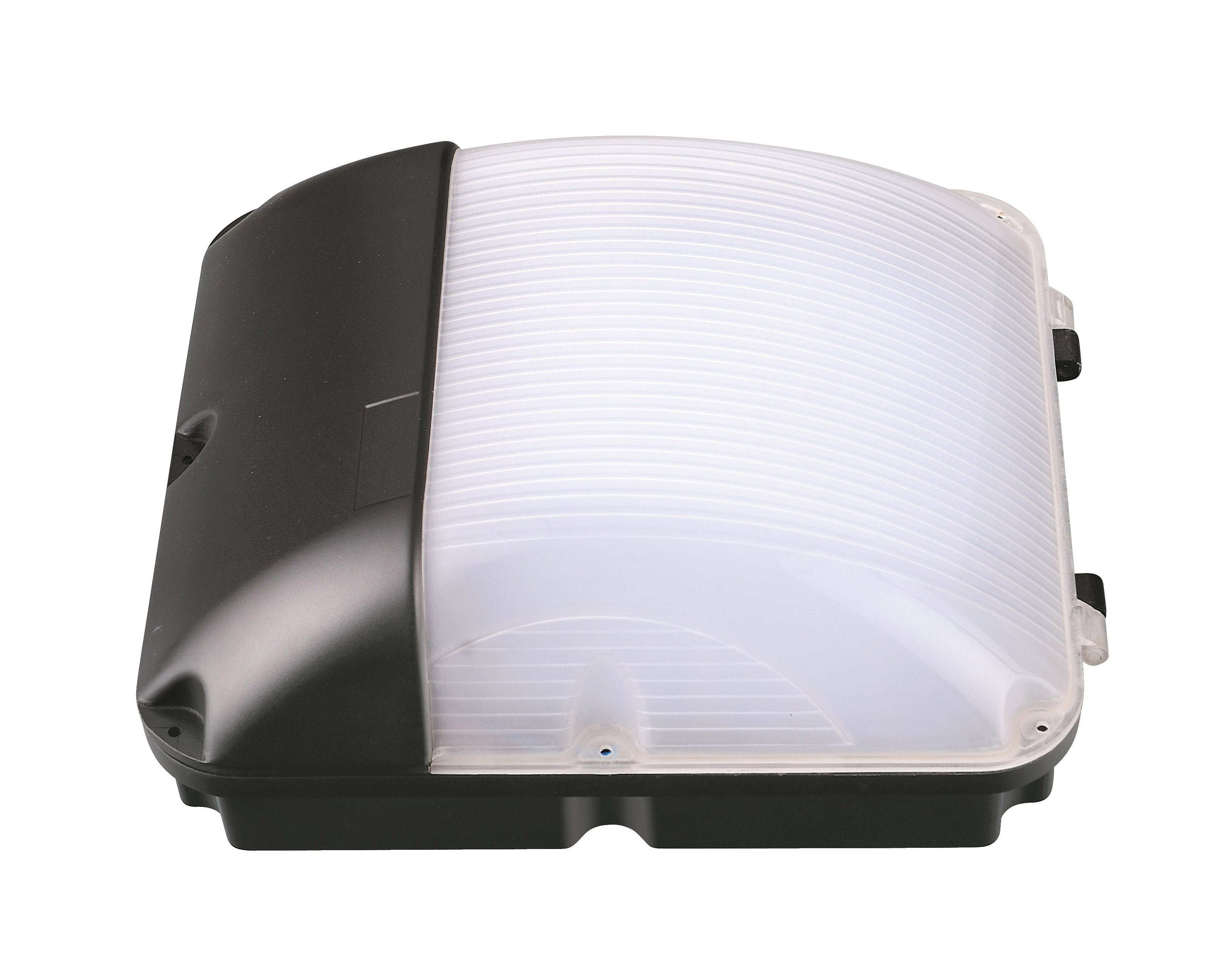 LED wall pack bulkhead with photocell